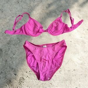 Vintage 90s Christina Pink Bikini Set
